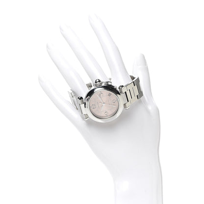 Cartier Stainless Steel 35mm Pasha C Automatic Watch Pink 2 of 6