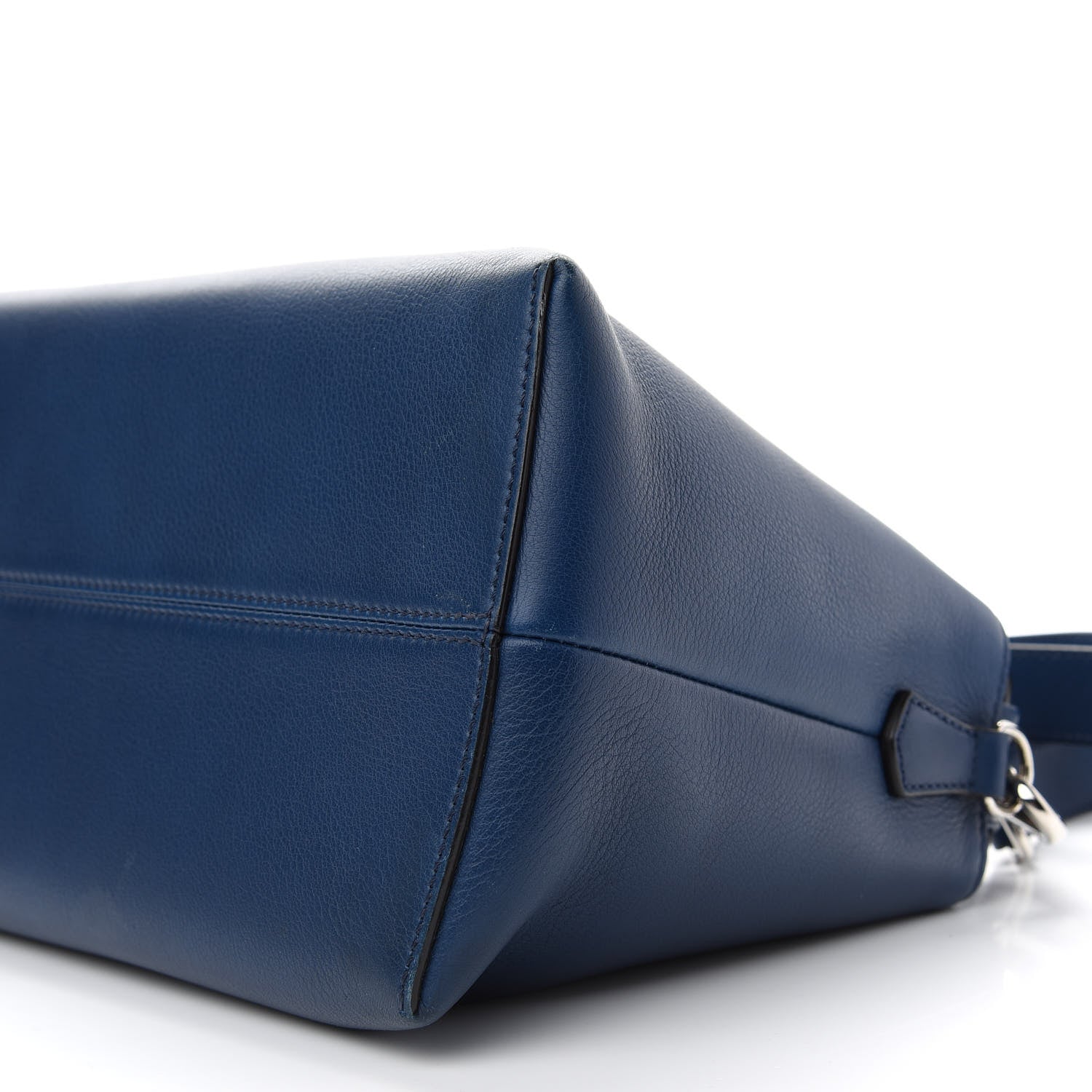Fendi Vitello Dolce Marmol Large By The Way Boston Bag Blue 9 of 10