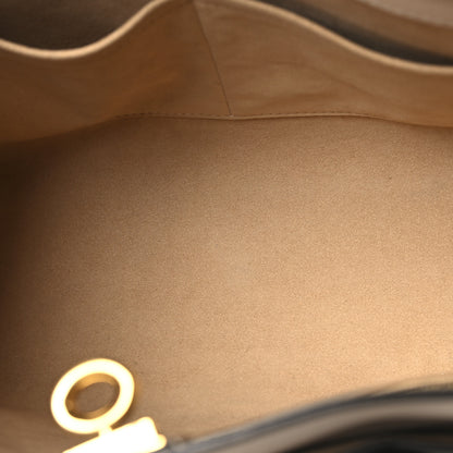 Louis Vuitton Calfskin Monogram On My Side MM Laurier Green Toffee Latte Beige 5 of 9