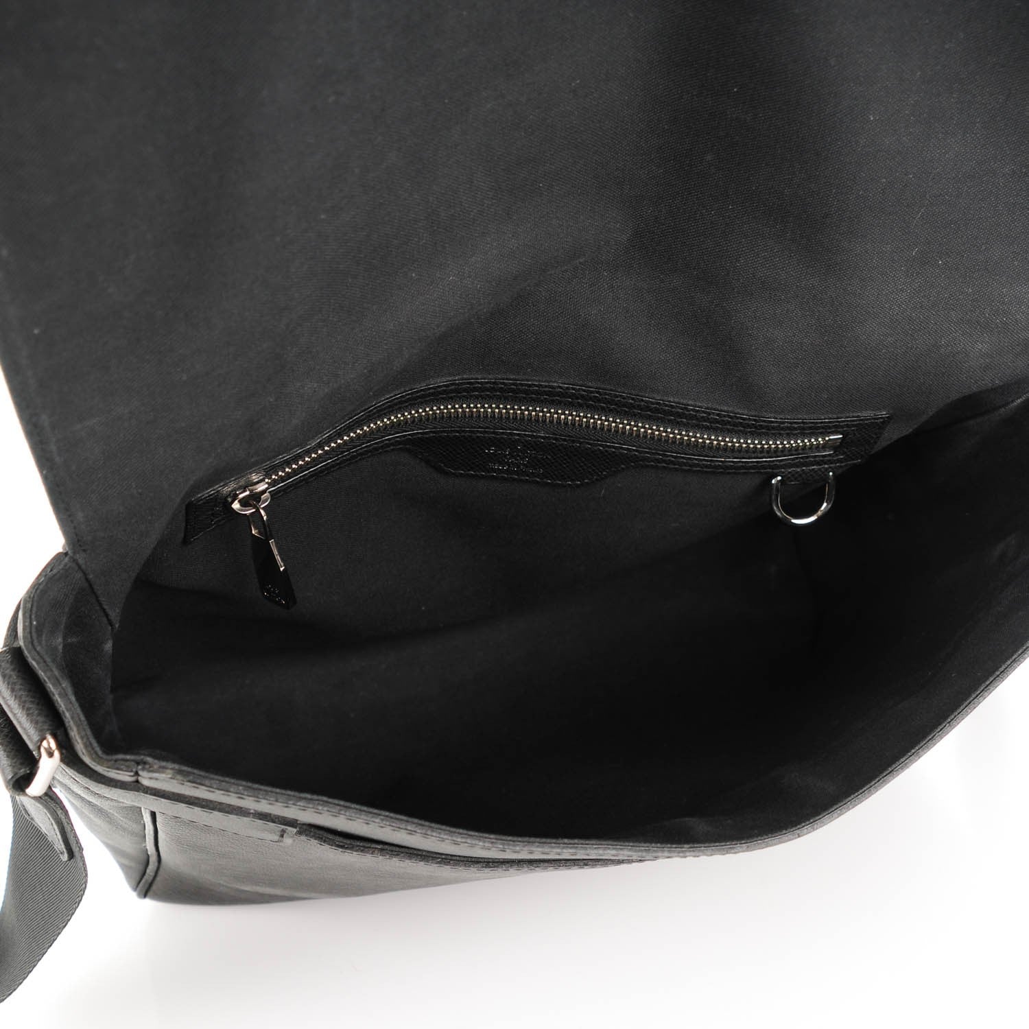 Louis Vuitton Taiga Roman MM Messenger Black 5 of 9