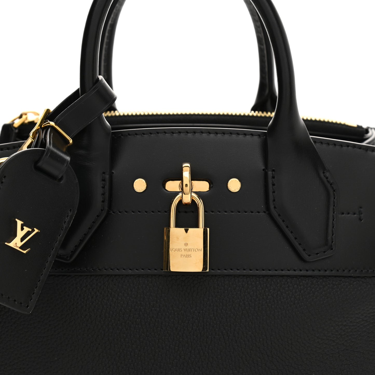 Calfskin City Steamer Mini Black