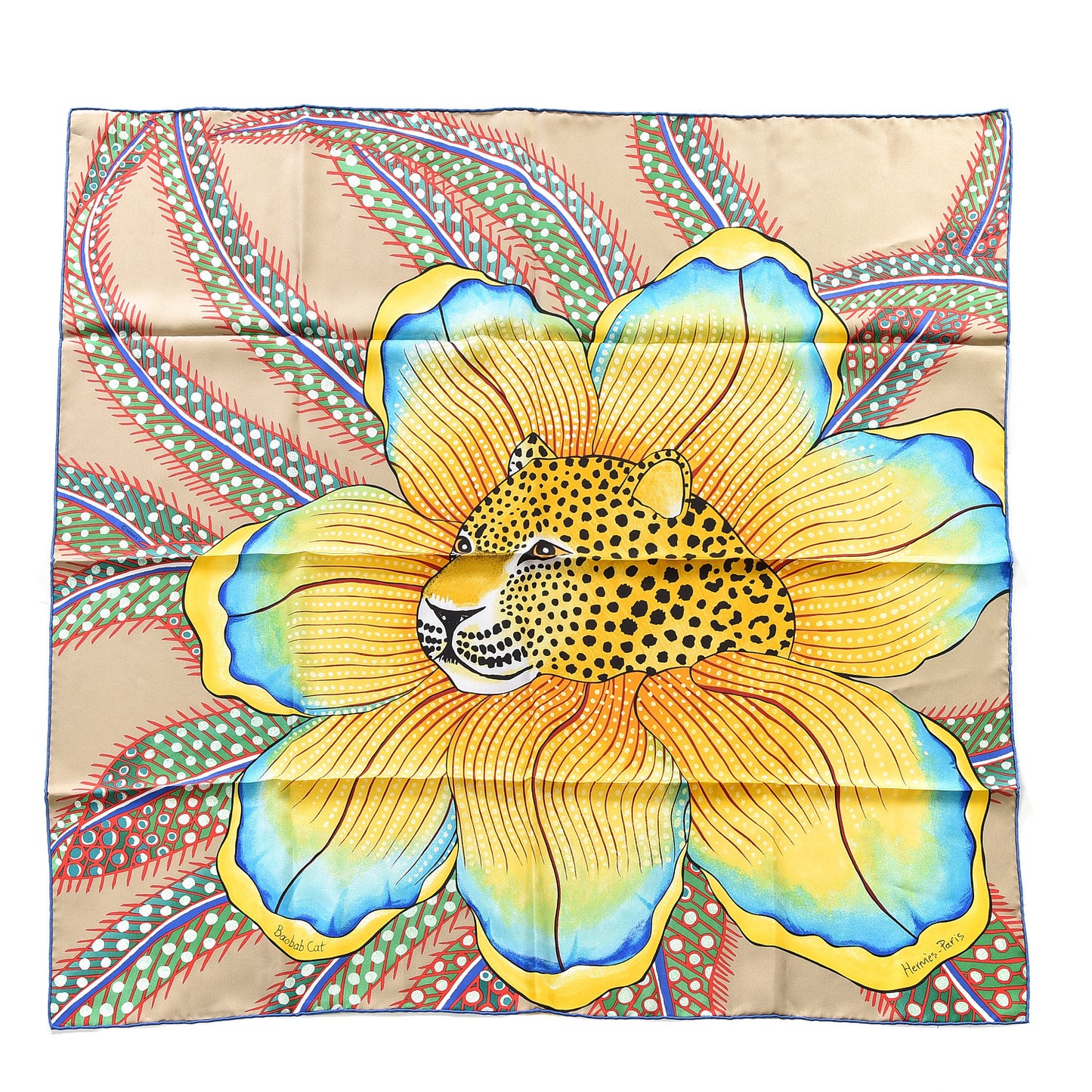 Silk Baobab Cat Scarf 90