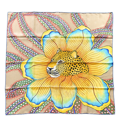 Hermes Silk Baobab Cat Scarf 90 1 of 3