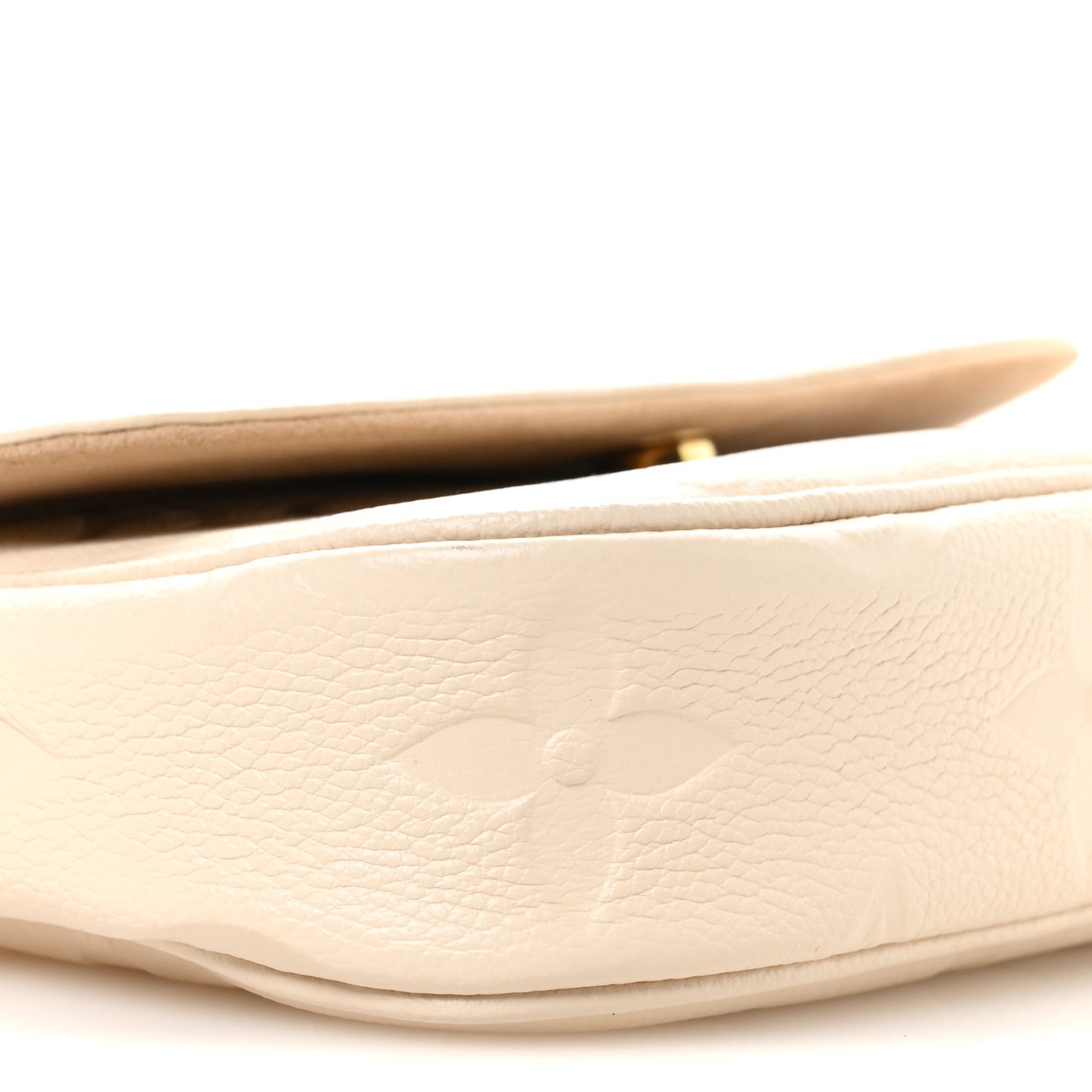 Empreinte Monogram Giant Ivy Wallet On Chain Cream