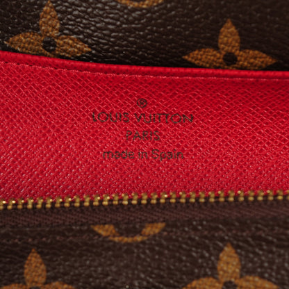 Louis Vuitton Monogram Emilie Wallet Red 8 of 9