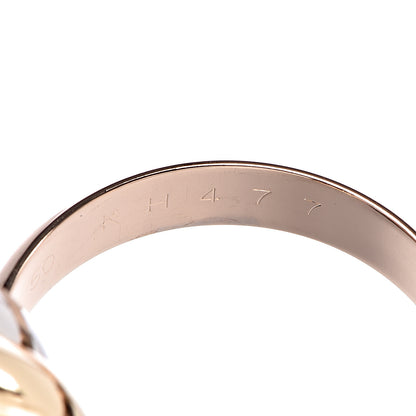 Cartier 18K Pink Yellow White Gold Classic Trinity Ring 50 5.25 6 of 6