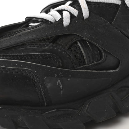 Balenciaga Mesh Nylon Mens Track Hike Sneakers 42 Black 9 of 10