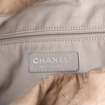 Chanel Iridescent Calfskin Large Sea Hit North South Tote Beige 11 of 13