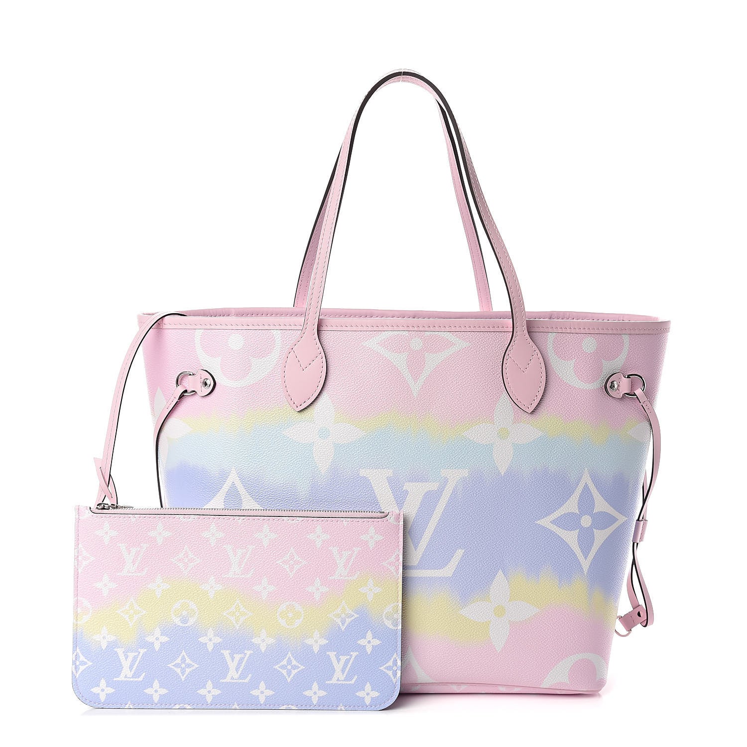 Louis Vuitton Monogram Escale Neverfull MM Pastel 1 of 13