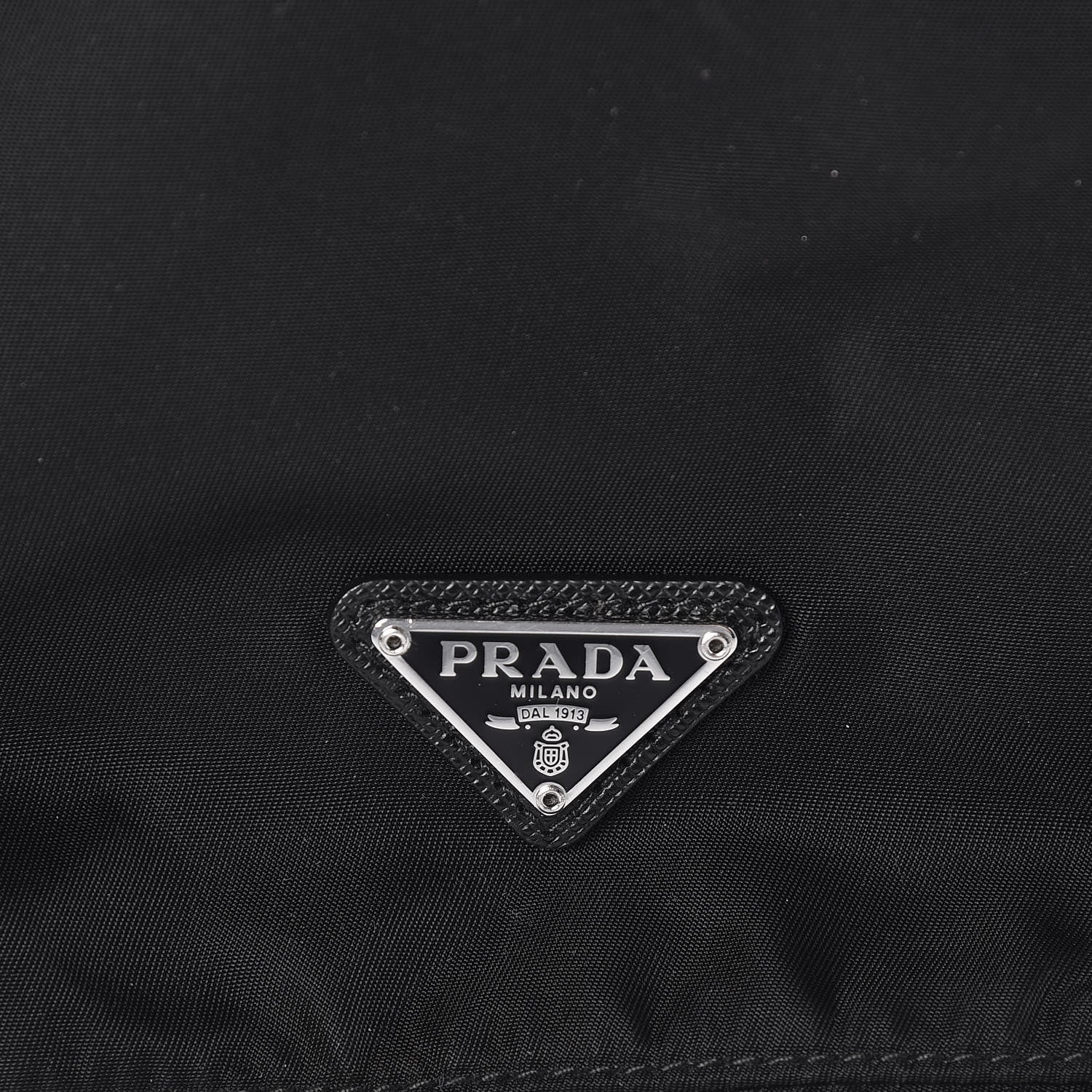 Prada Nylon Vela Drawstring Pouch Black 6 of 11