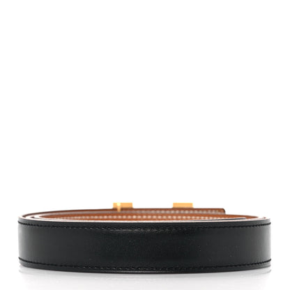 Hermes Box Togo 32mm Constance Belt 95 Black Gold 2 of 5