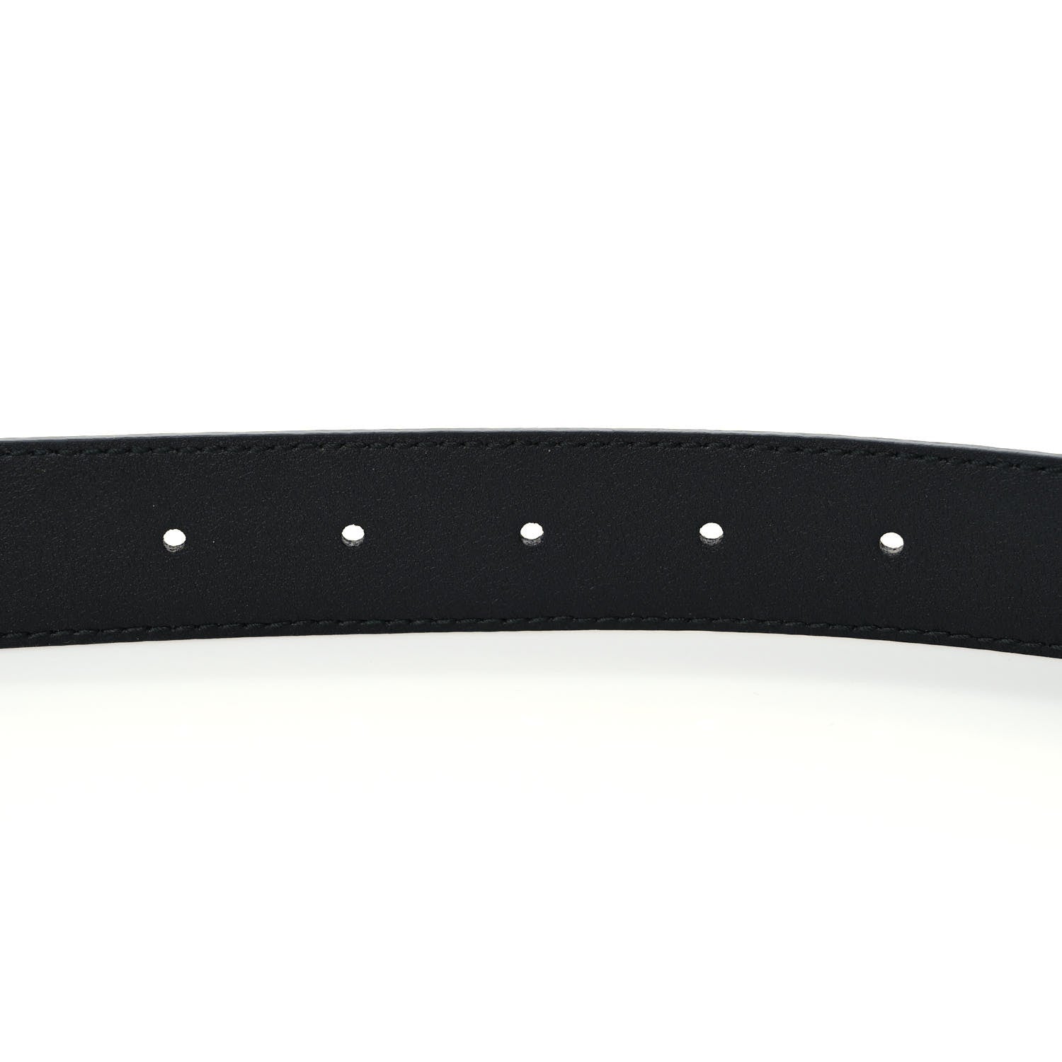 Gucci Calfskin Mens Interlocking G Belt 120 48 Black 5 of 6