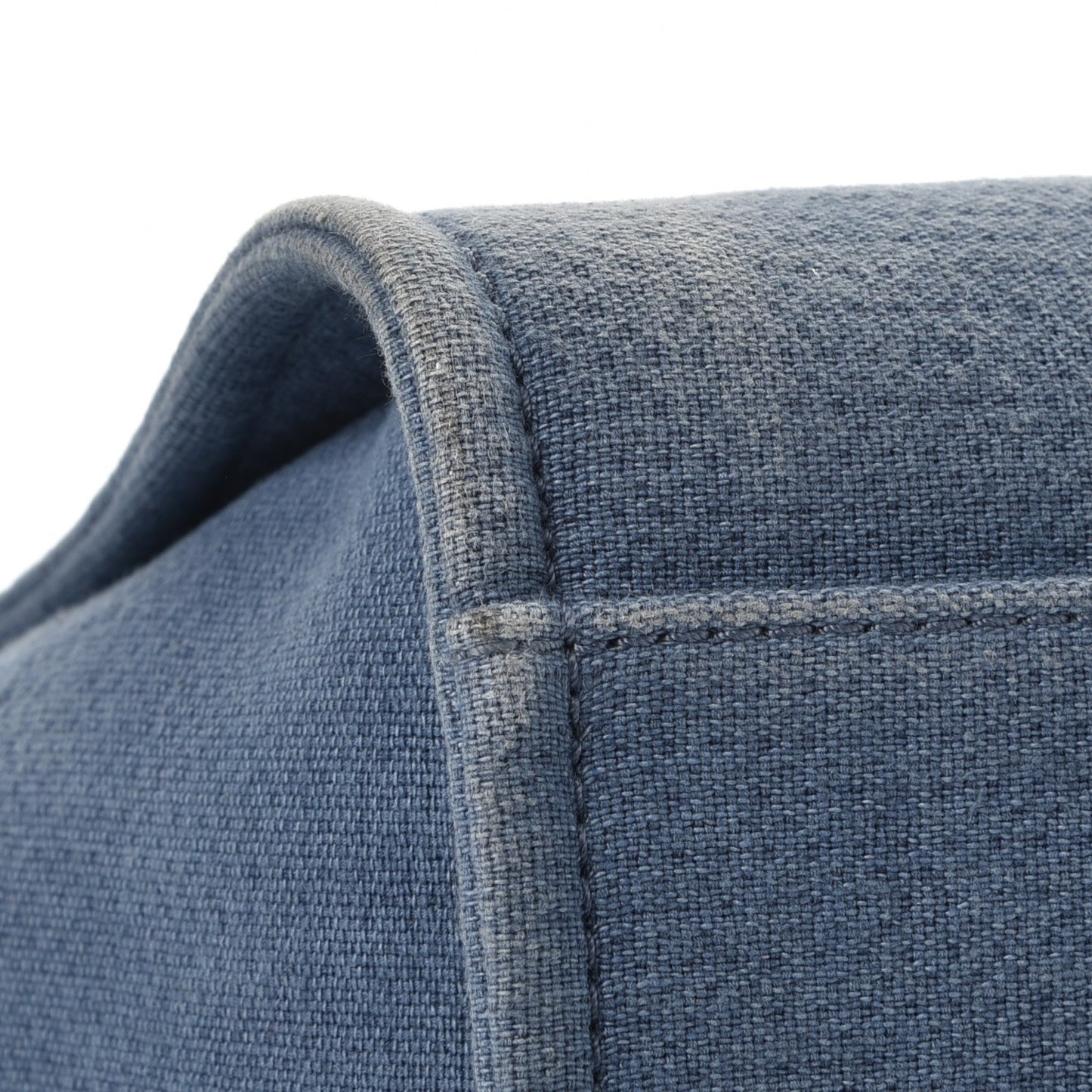 Canvas Large Deauville Tote Blue