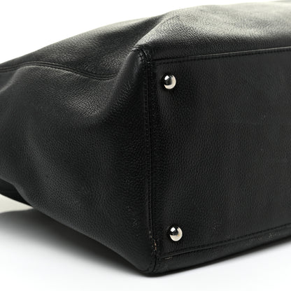 Chanel Calfskin Cerf Executive Shopper Tote Black 5 of 33