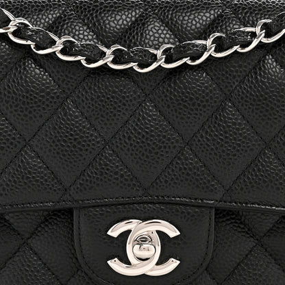 Chanel Caviar Quilted Small Double Flap Black 8 of 11