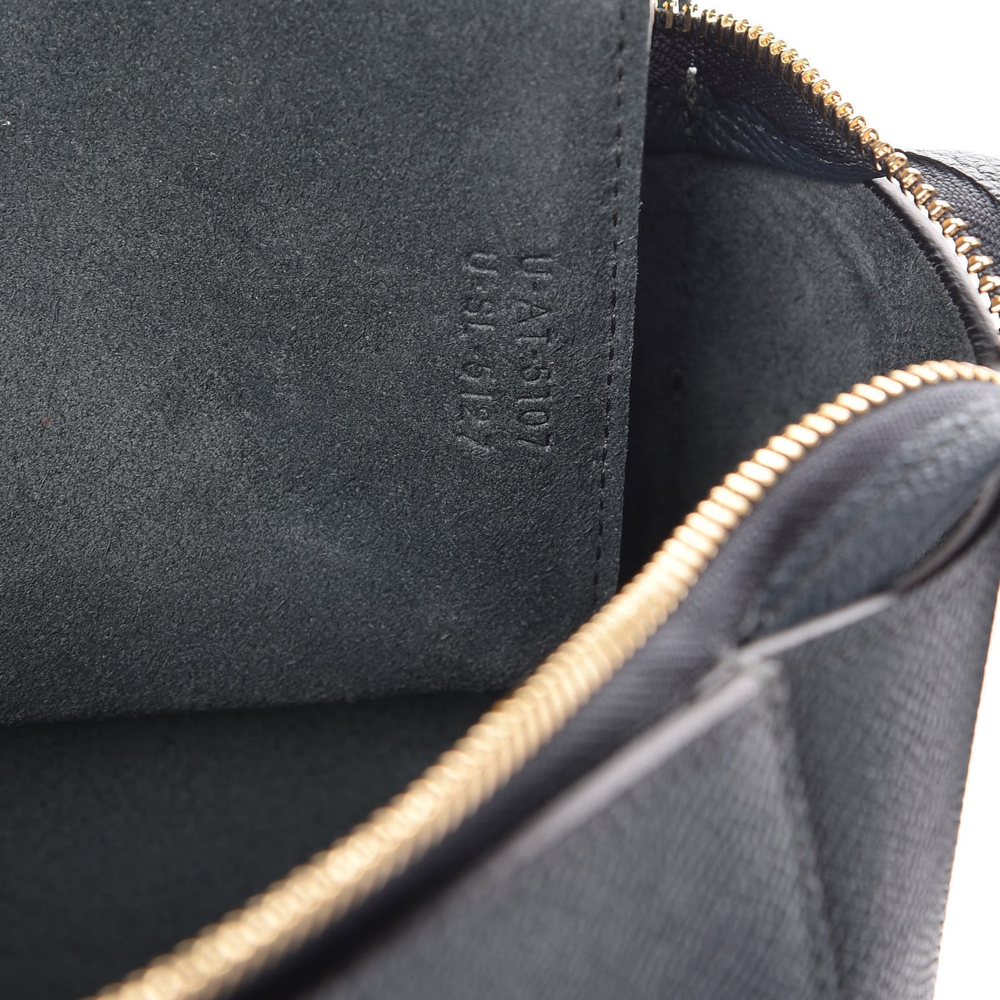Baby Grained Calfskin Micro Belt Bag Slate