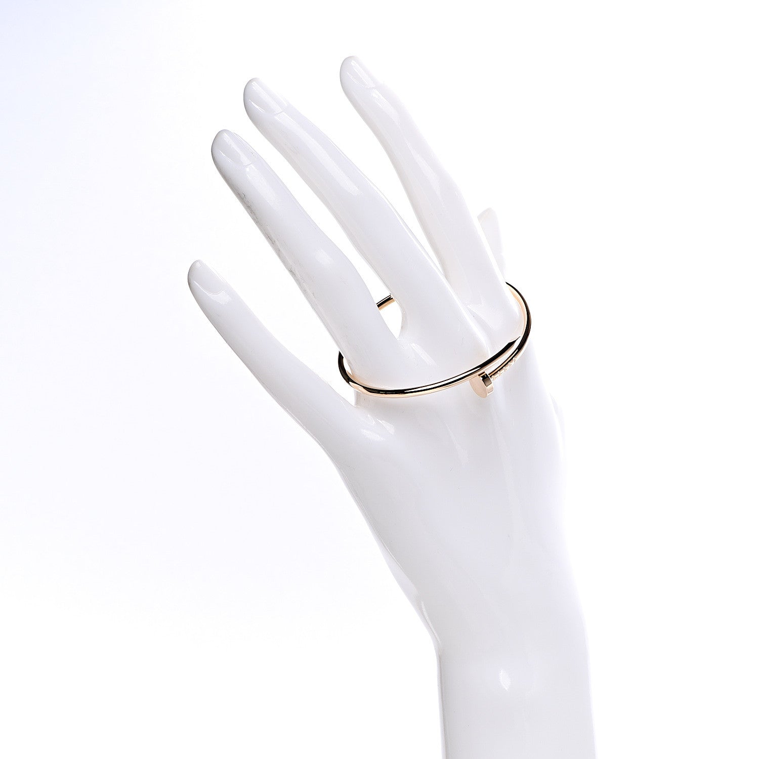 Cartier 18K Yellow Gold Small Juste Un Clou Bracelet 15 2 of 4