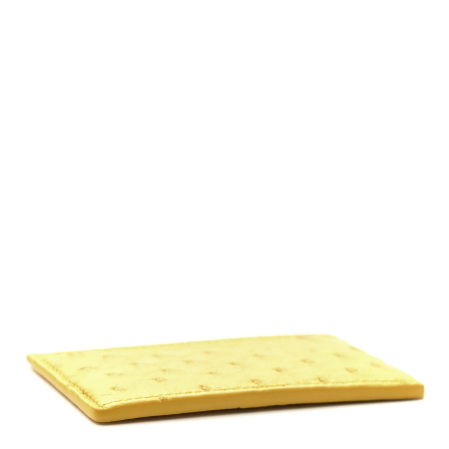Ostrich Card Holder Yellow