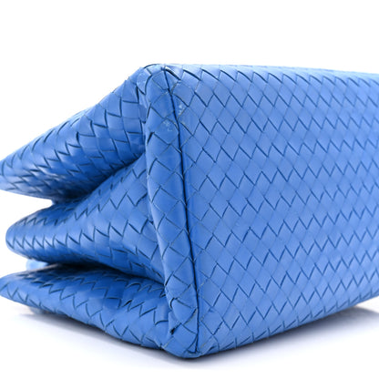 Bottega Veneta Light Calf Intrecciato Small Roma Signal Blue 9 of 10