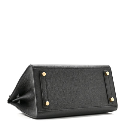 Hermes Epsom Birkin Sellier 25 Black 4 of 11