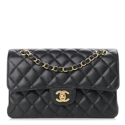 Chanel Caviar Quilted Small Double Flap Black 1 of 10