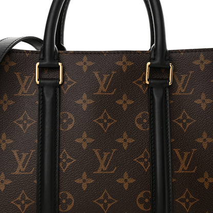 Louis Vuitton Monogram Soufflot MM Black 7 of 10