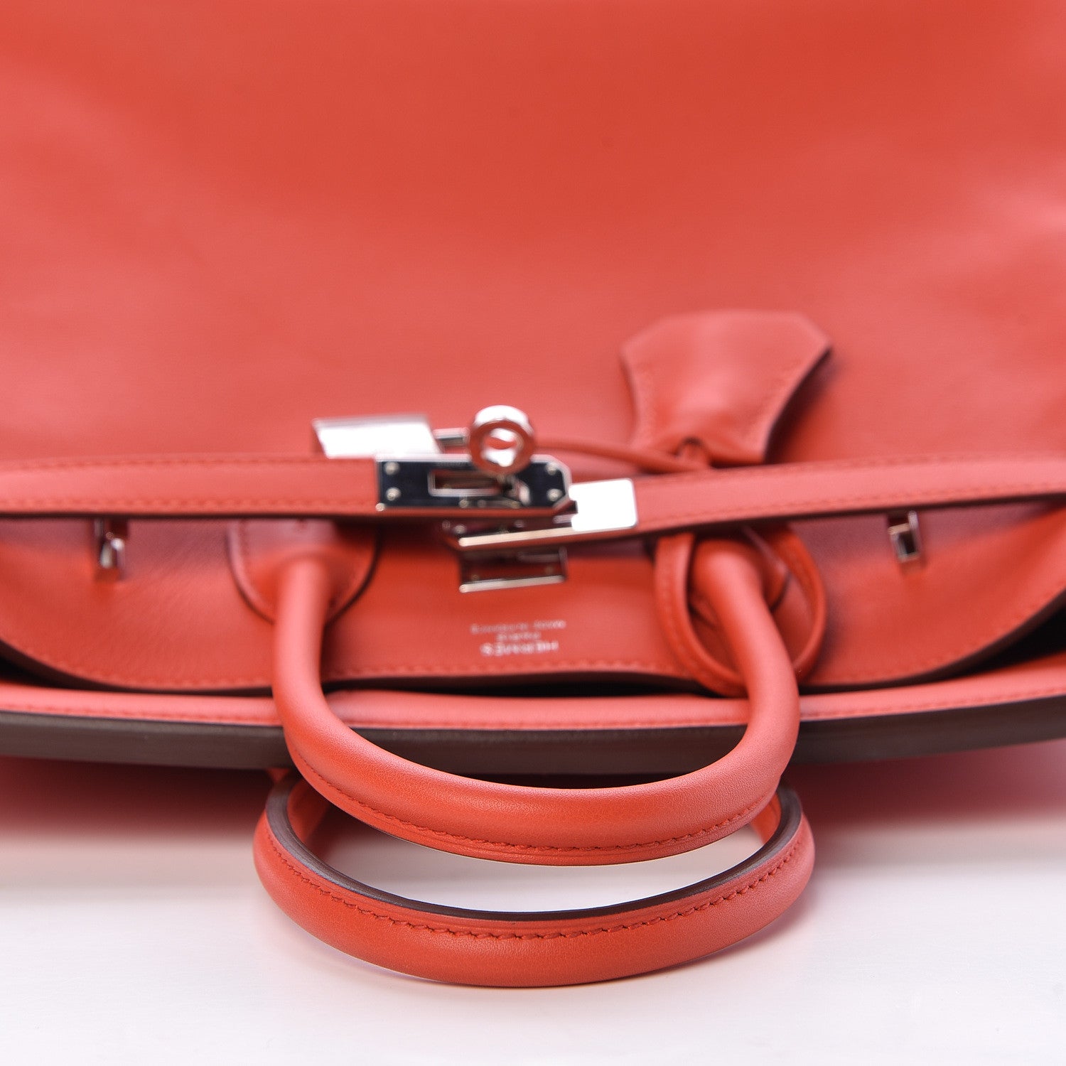 Hermes Swift Birkin 25 Capucine 12 of 36