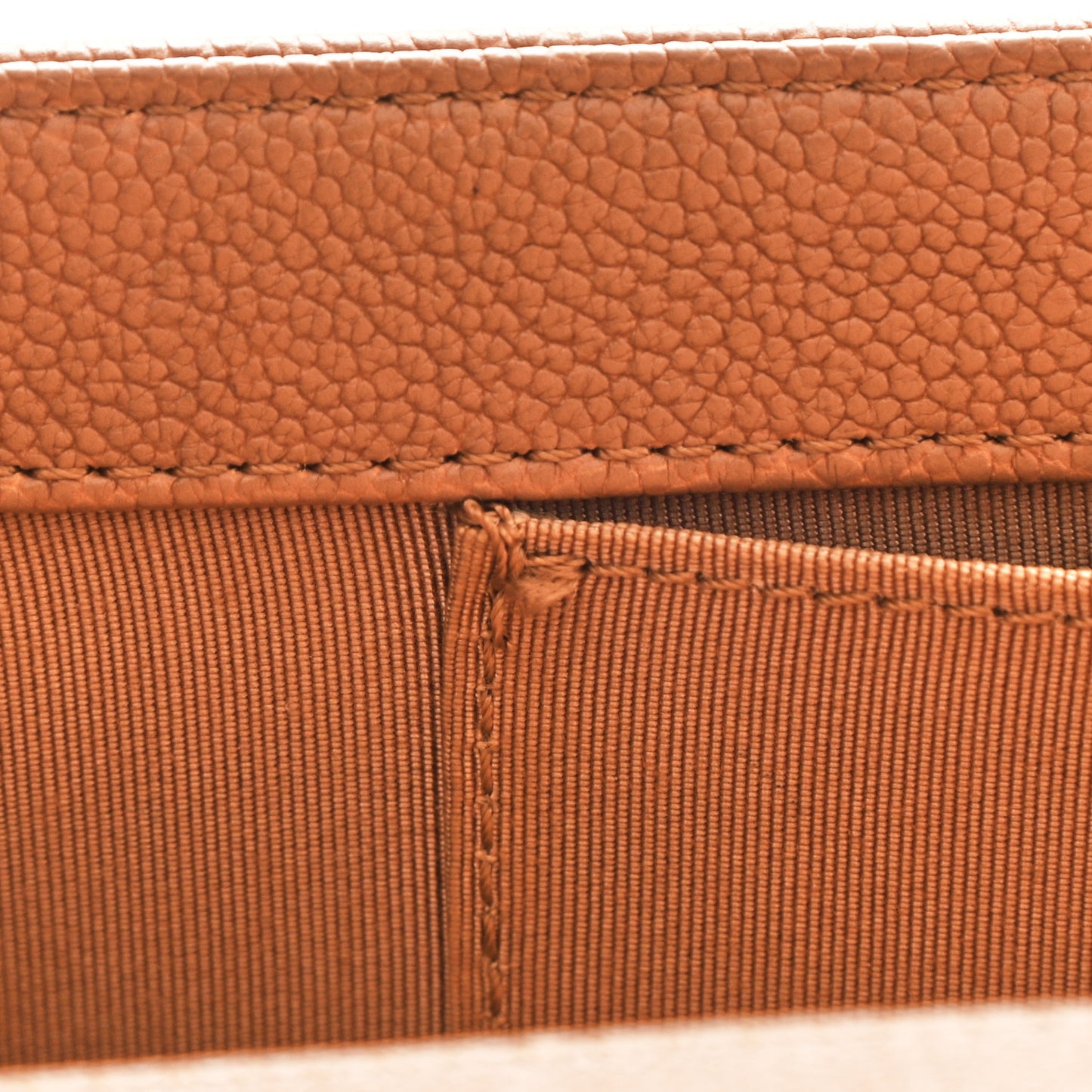 Caviar Quilted New Medium Boy Flap Camel