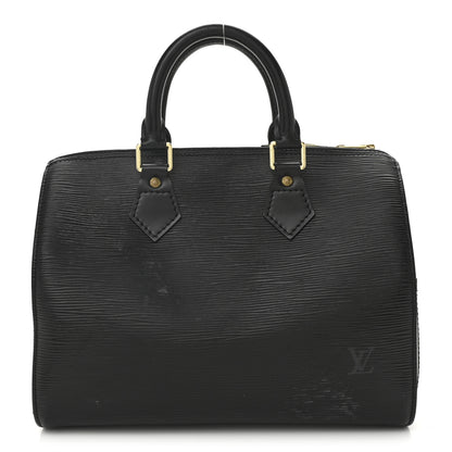 Louis Vuitton Epi Speedy 25 Black 1 of 14