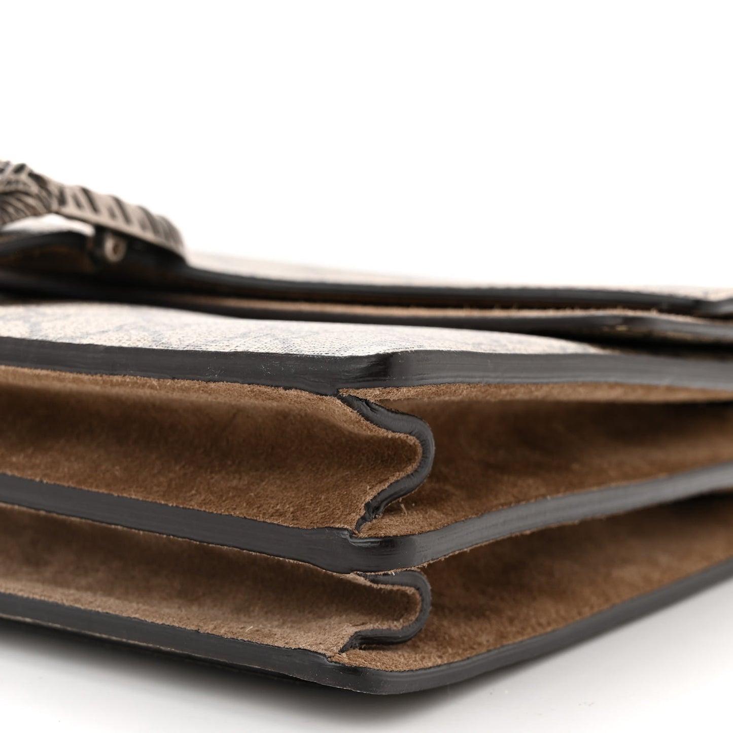 GG Supreme Monogram Medium Dionysus Shoulder Bag Taupe