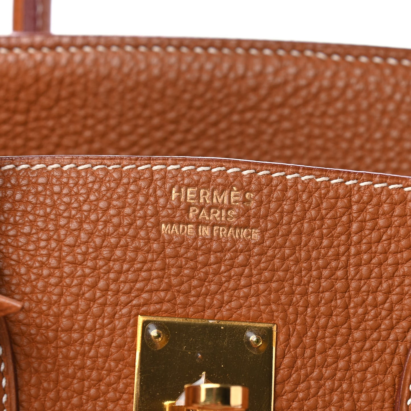 Togo Birkin 35 Gold