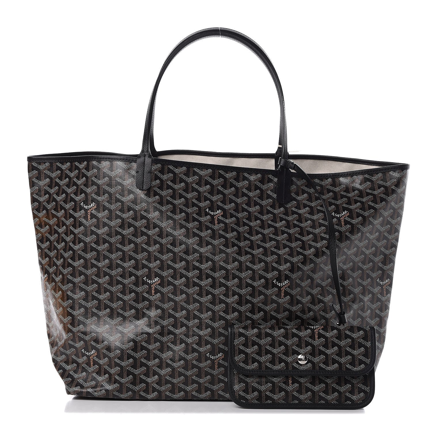 Goyard Goyardine Saint Louis GM Black 1 of 9