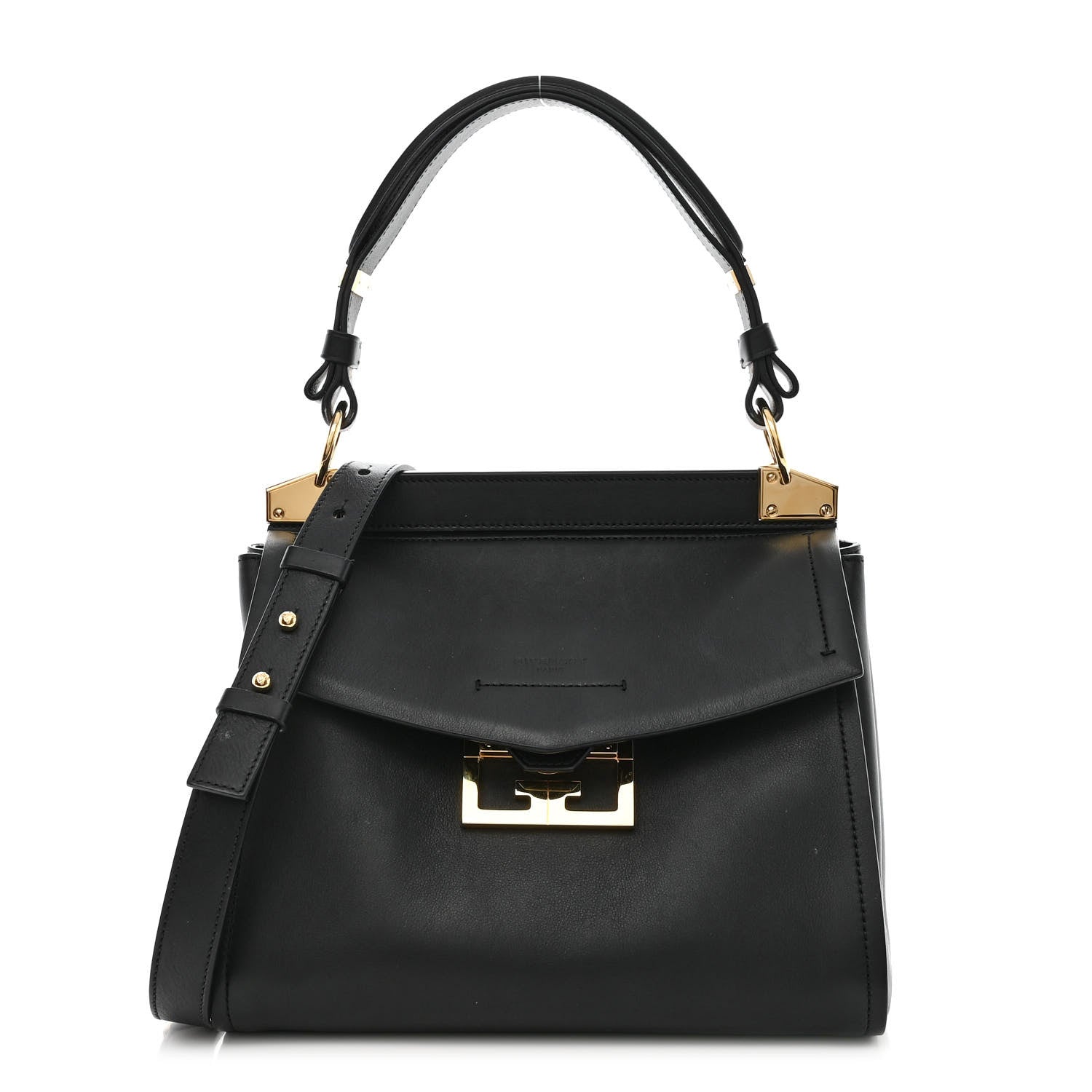 Givenchy Calfskin Small Mystic Shoulder Bag Black 1 of 12