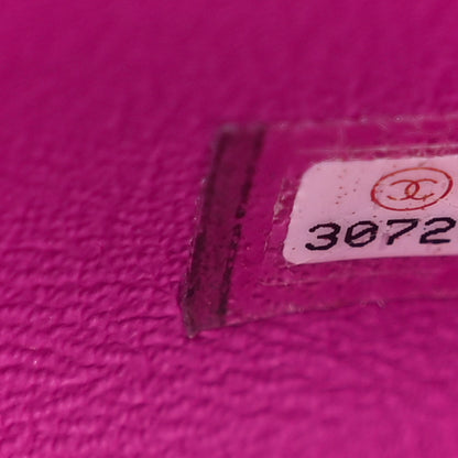 Chanel Lambskin Quilted Small Double Flap Purple 7 of 10