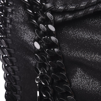 Stella McCartney Shaggy Deer Small Falabella Tote Black 10 of 11