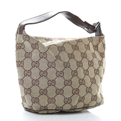 Gucci Monogram Mini Hobo Brown 3 of 10