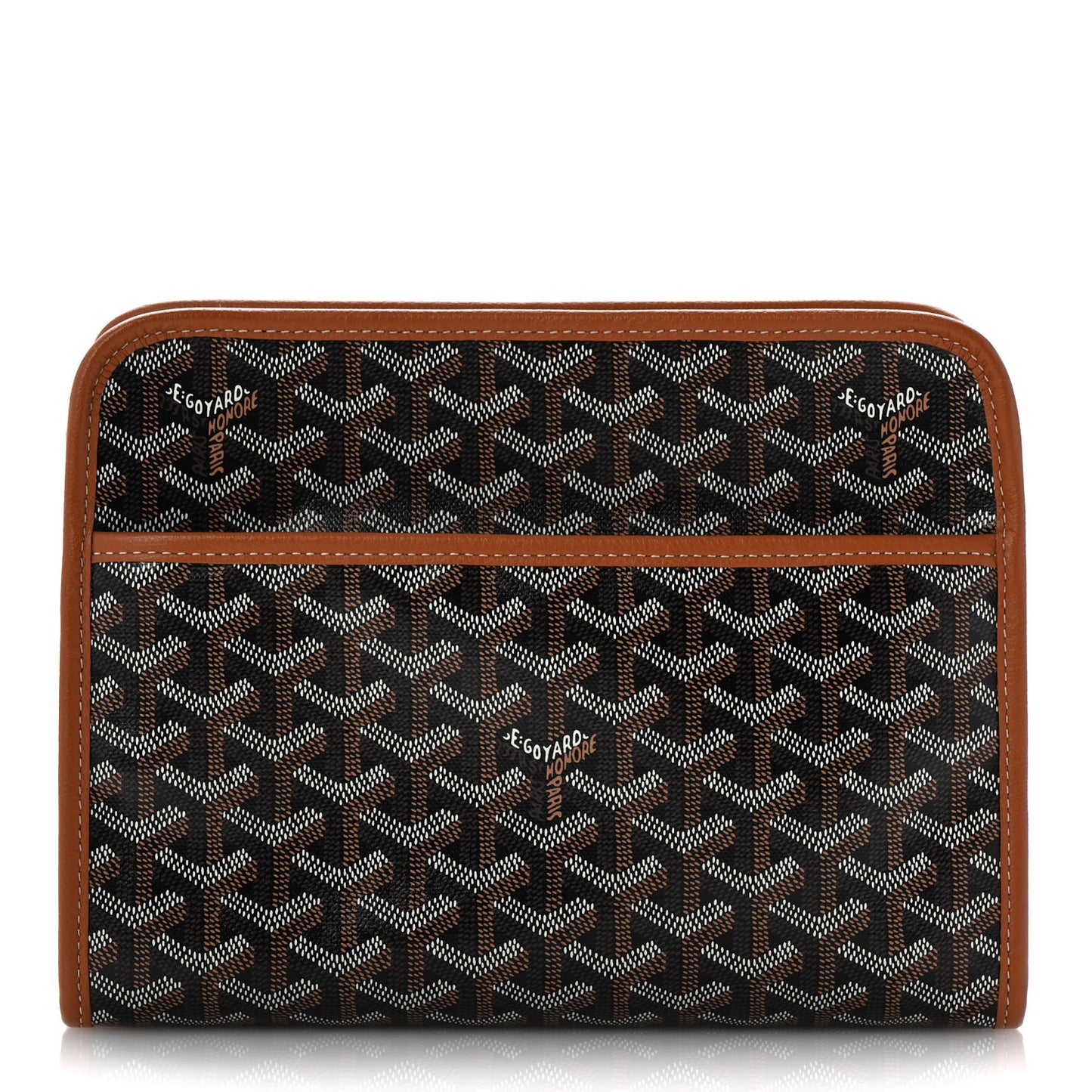Goyardine Jouvence MM Toiletry Pouch Black Gold