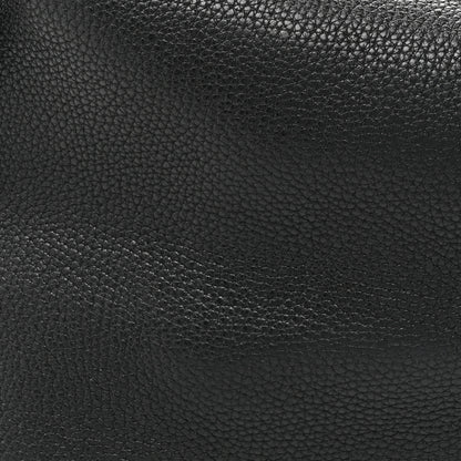 Gucci Pebbled Calfskin Medium Diana Bamboo Shoulder Bag Black 8 of 11