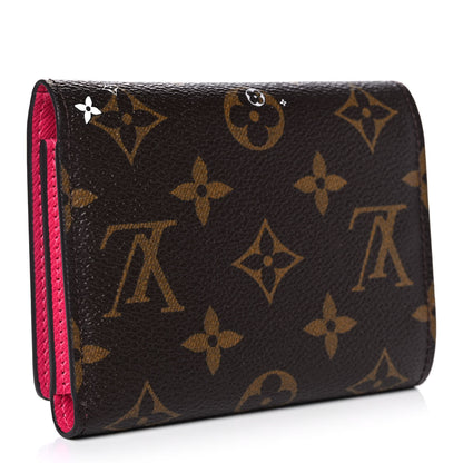 Louis Vuitton Monogram 2019 Christmas Animation Victorine Wallet Fuchsia 3 of 9