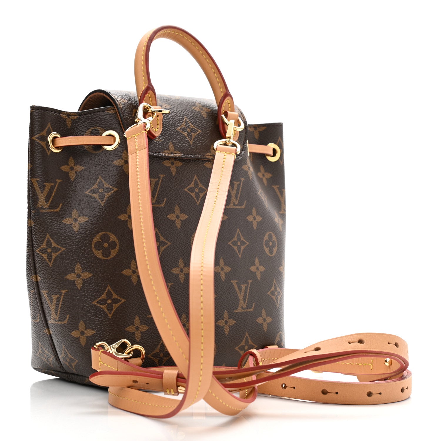 Louis Vuitton Monogram Montsouris BB Backpack Natural 3 of 10
