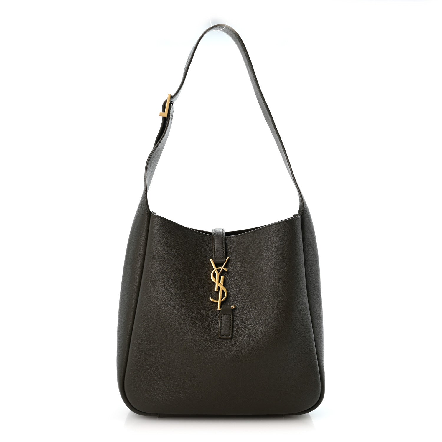 Saint Laurent Smooth Calfskin Small Le 5 A 7 Soft Hobo Light Musk 1 of 12