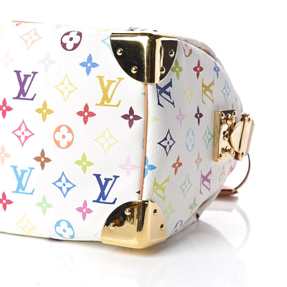 Louis Vuitton Monogram Multicolor Speedy 30 White 6 of 12