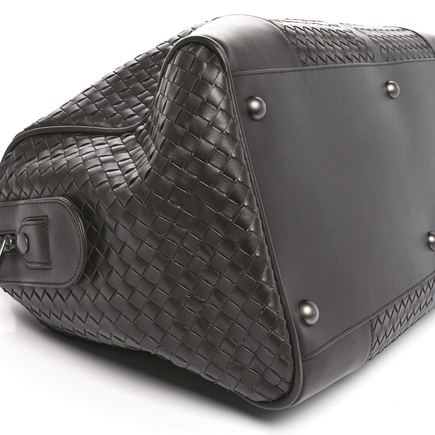 Bottega Veneta Nappa Intrecciato VN Large Duffel Ebano 10 of 12