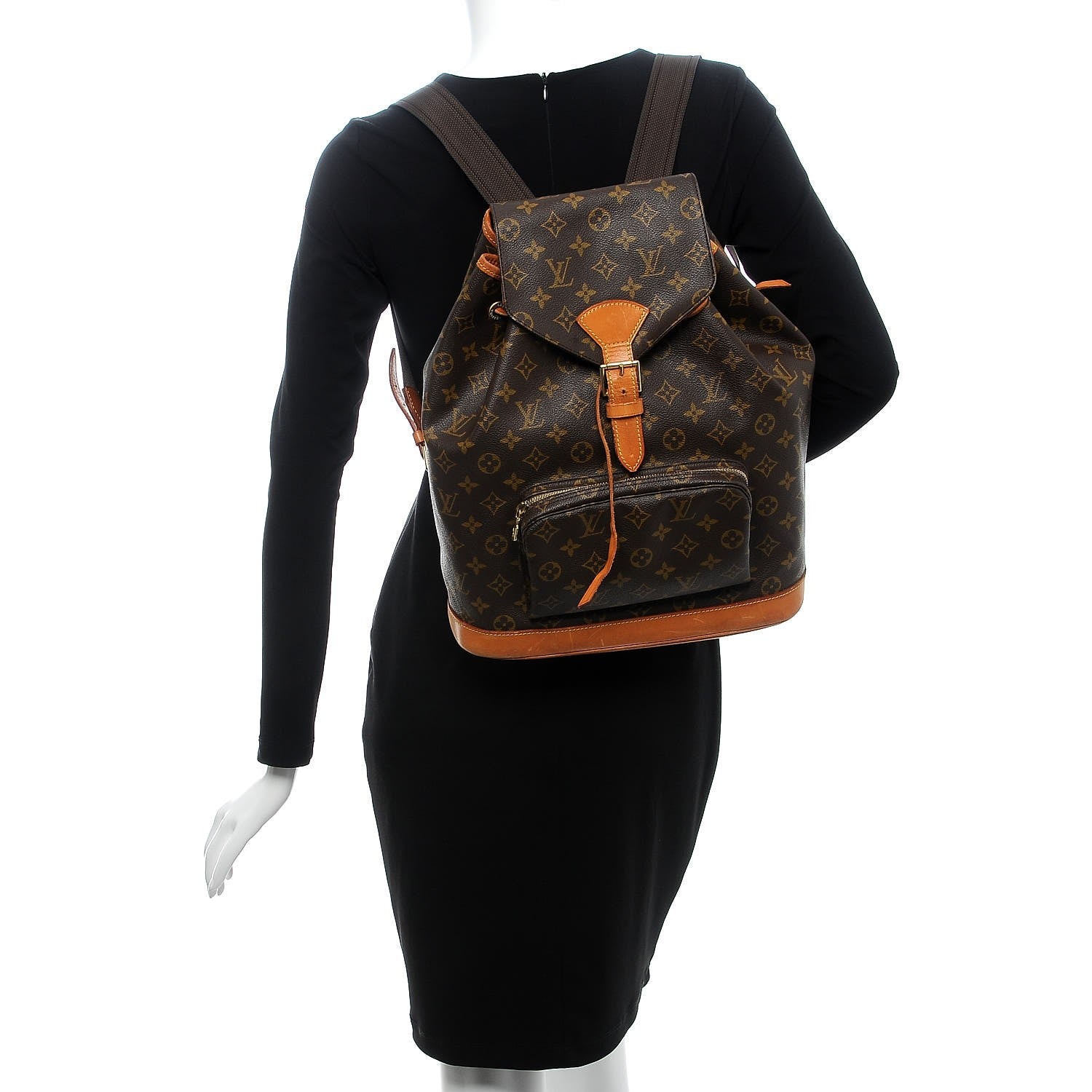 Louis Vuitton Monogram Montsouris GM Backpack 2 of 11
