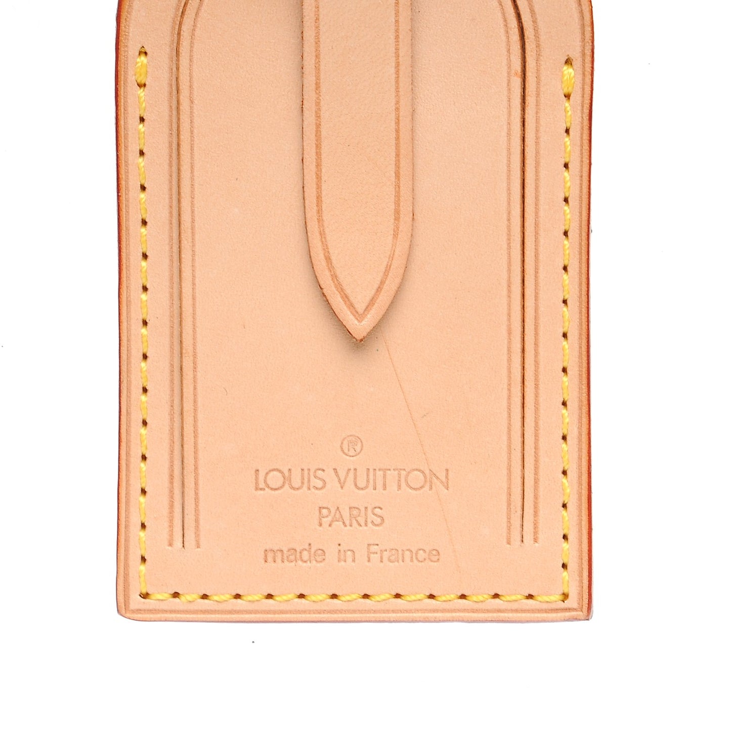 Vachetta Luggage Tag