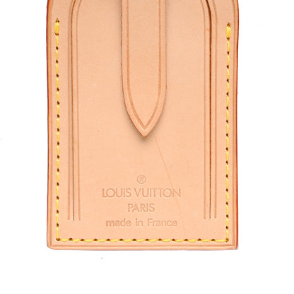 Louis Vuitton Vachetta Luggage Tag 3 of 3