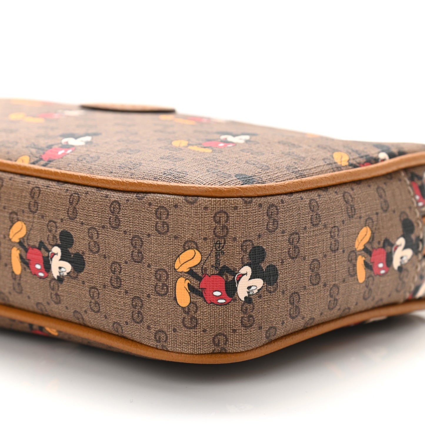 X DISNEY Mini Vintage GG Supreme Monogram Mickey Mouse Small Belt Bag 95 38 Beige Vintage Sun Oil