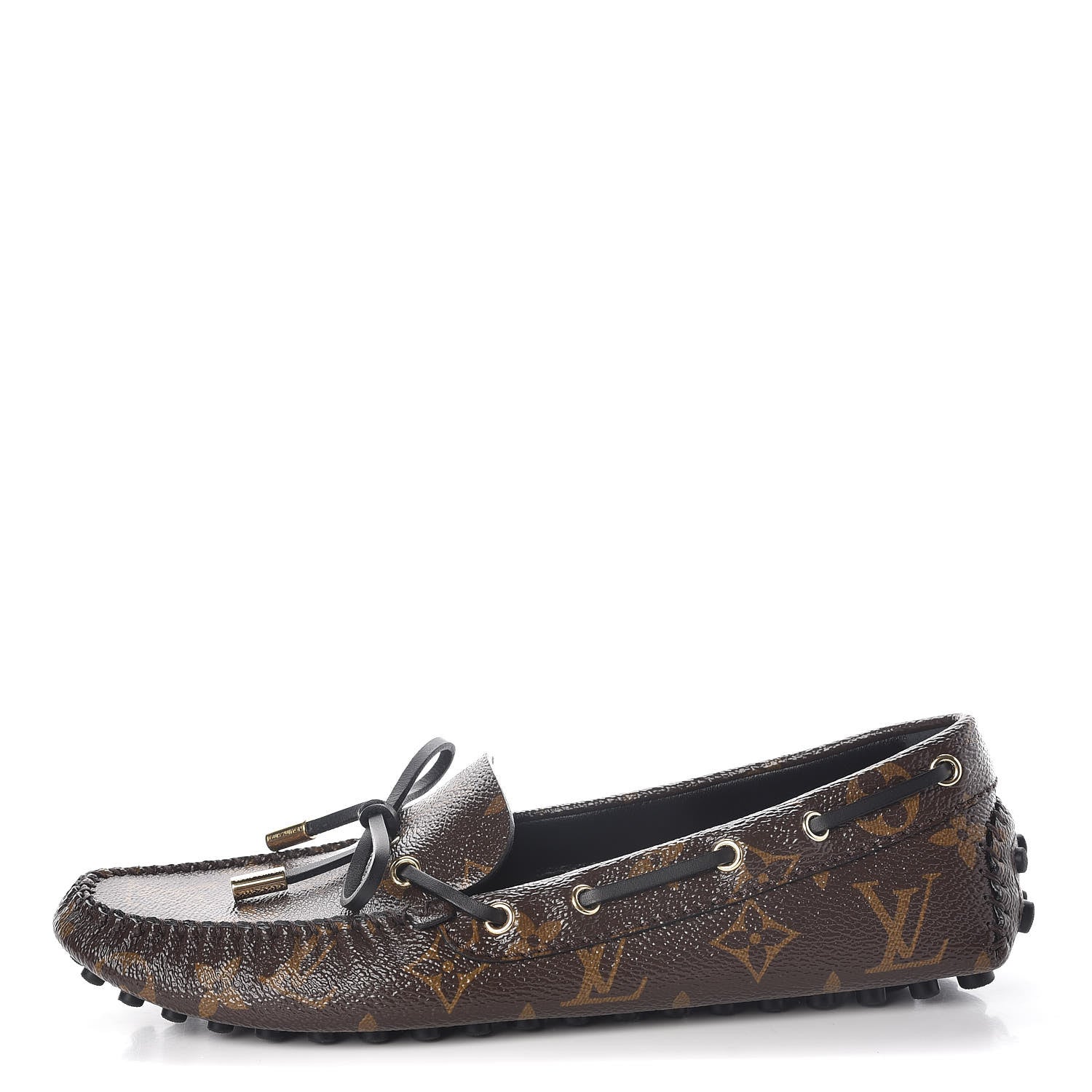 Louis Vuitton Patent Monogram Gloria Loafers 38 1 of 7