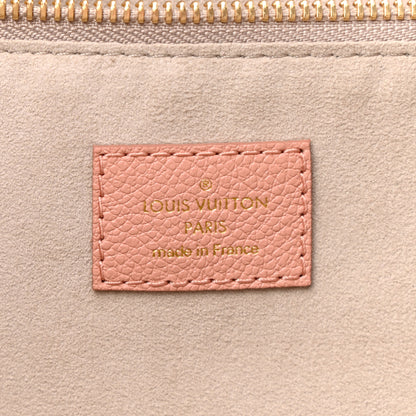 Louis Vuitton Empreinte Monogram Giant Neverfull MM Trianon Pink Cream 7 of 10