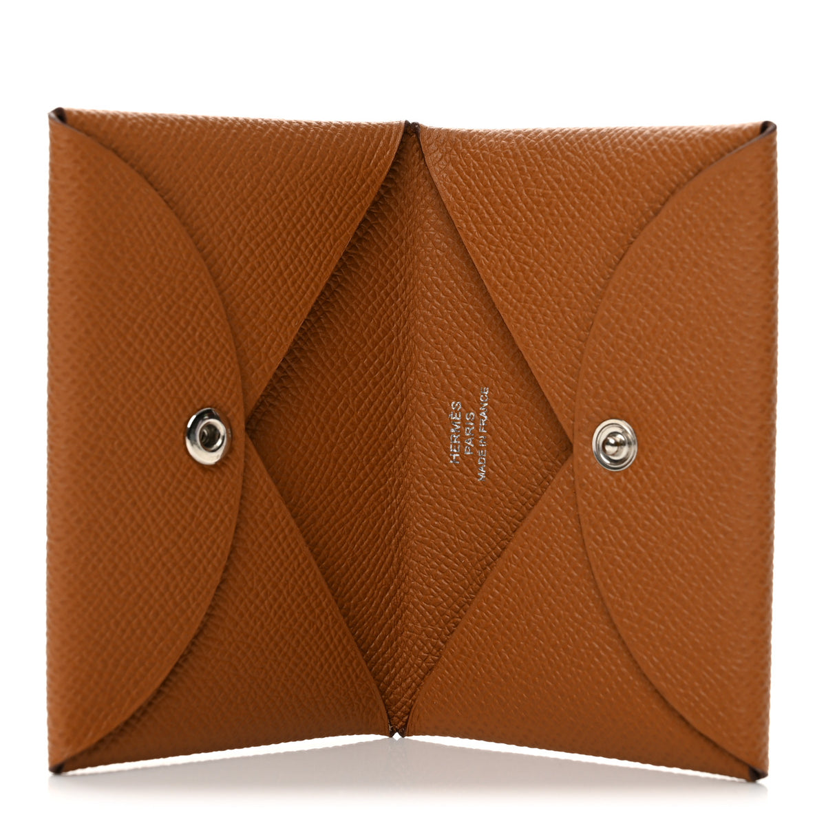 Epsom Calvi Card Case Gold